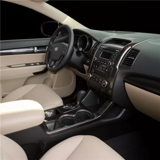 KIA Sorento 2011-UP Full Set, Manual Gearbox AC, W/O Navigation system BD Interieur Dashboard Bekleding Volhouder