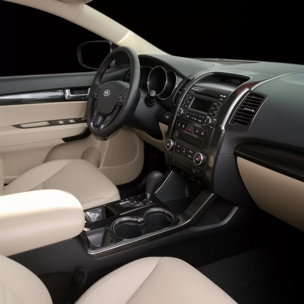 KIA Sorento 2011-UP Voll Satz, Climate-Control, With UVO Radio BD innenausstattung armaturendekor cockpit dekor