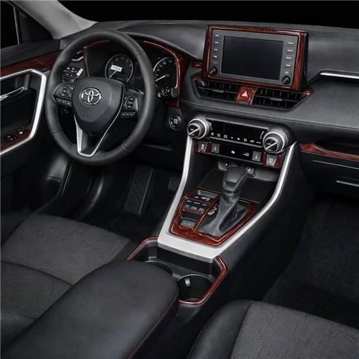 Toyota RAV4 2019 Inleg dashboard Interieurset aansluitend en pasgemaakt 24 Delen Toyota RAV4 2019 Inleg dashboard Interieurset aansluitend en pasgemaakt 24 Delen