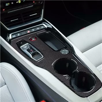 Audi RS E-tron GT 2021-2025 Habillage Décoration de Tableau de Bord 2-Pièce