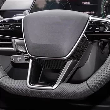 Audi RS E-tron GT 2021-2025 Habillage Décoration de Tableau de Bord 2-Pièce