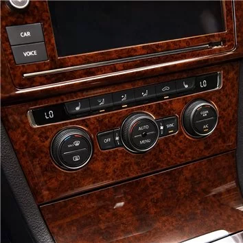 Volkswagen Golf VII AU 2012–2021 3D Inleg dashboard Interieurset aansluitend en pasgemaakt op he 41-Teile