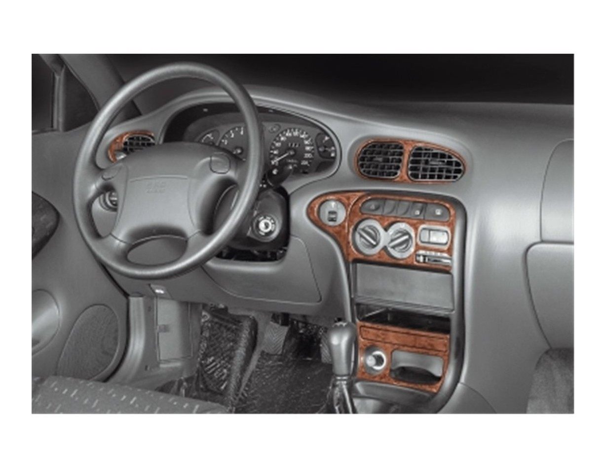 Hyundai Elantra 09.95-12.98 3M 3D Interior Dashboard Trim Kit Dash Trim Dekor 12-Parts