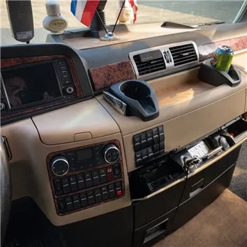 MAN TGX TGS2012-2020 3D Interior Dashboard Trim Kit Dash Trim Dekor 16-Parts