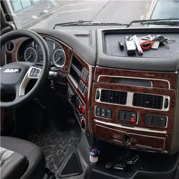 Daf XF106/116 2013-2021 3D Inleg dashboard Interieurset aansluitend en pasgemaakt op he 23-Teile