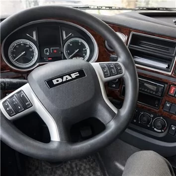 Daf XF106/116 2013-2021 3D Inleg dashboard Interieurset aansluitend en pasgemaakt op he 23-Teile