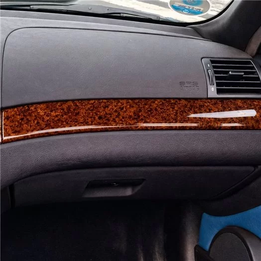 BMW 3 Reeks E46 04.98-12.04 3D Interieur Dashboard Trim Kit Dash Trim Dekor 4-Delen