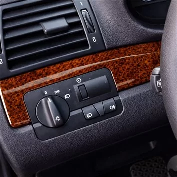 BMW 3 Series E46 04.98-12.04 3D Interior Dashboard Trim Kit Dash Trim Dekor 4-Parts