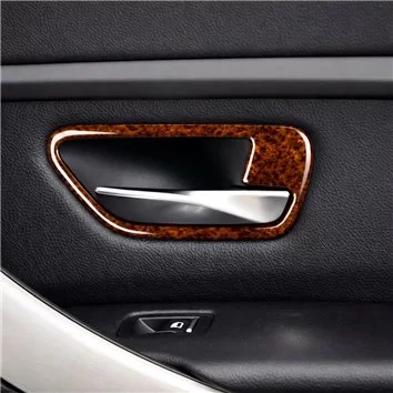 BMW 3 Series F30 F34 2013-2018 3D Interior Dashboard Trim Kit Dash Trim Dekor 11-Parts