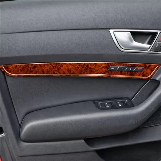Audi A6 2005-2011 3D Inleg dashboard Interieurset aansluitend en pasgemaakt op he 25-Teile