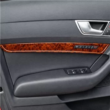 Audi A6 2005-2011 Mittelkonsole Armaturendekor Cockpit Dekor 25-Teile