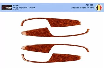 Audi A4 B8 Typ 8K 2009-2015 Mittelkonsole Armaturendekor Cockpit Dekor 4-Parts 2