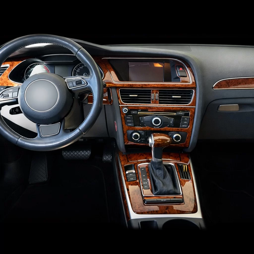 Audi A4 B8 Typ 8K 2009-2015 Habillage Décoration de Tableau de Bord 7-Pièce