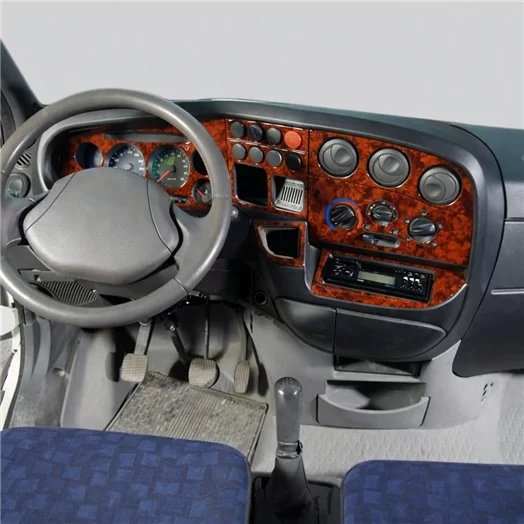 Iveco Daily City 01.99-09.07 Mascherine sagomate per rivestimento cruscotti 8-Decori