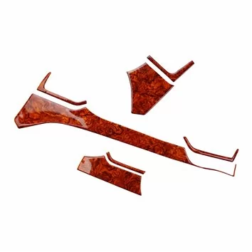 Tesla Model S Model X 2012-2020 Interior Dashboard Trim Kit Dash Trim Dekor 7-Parts