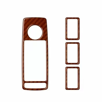 Tesla Model S Model X 2012-2020 Interior Dashboard Trim Kit Dash Trim Dekor 4-Parts 2