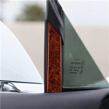 Tesla Model S Model X 2012-2020-Mittelkonsole Armaturendekor Cockpit Dekor 4-Teile