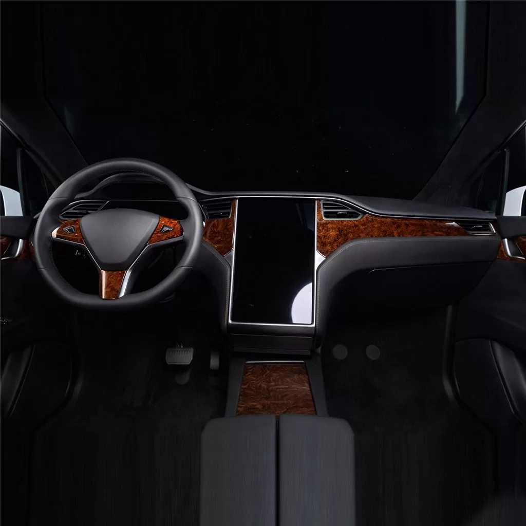 Tesla Model S Model X 2012-2020 3D Inleg dashboard Interieurset aansluitend en pasgemaakt op he 23-Teile