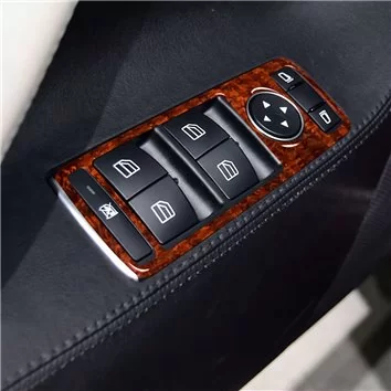 Tesla Model S Model X 2012-2020 Mittelkonsole Armaturendekor Cockpit Dekor 23-Teile