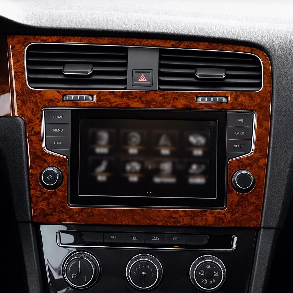 Volkswagen Golf 7 VII 2012–2021 Habillage Décoration de Tableau de Bord