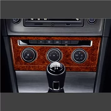 Volkswagen Golf VII 7 2012–2021 3D Inleg dashboard Interieurset 