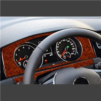 Volkswagen Golf VII 7 2012–2021 3D Inleg dashboard Interieurset 