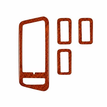 Volkswagen Golf 7 VII 2012–2021 Habillage Décoration de Tableau de Bord 2