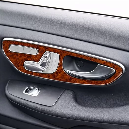 Mercedes V-Klasse W447 01.2015 3D Inleg dashboard Interieurset aansluitend en pasgemaakt op he 2-Teile