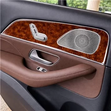 Mercedes Benz GLE W167 2019-2024 3D Interior Dashboard Trim Kit Dash Trim Dekor