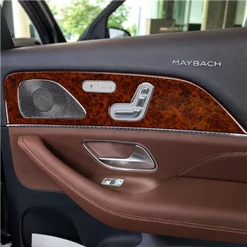 Mercedes Benz GLE W167 2019-2024 3D Interior Dashboard Trim Kit Dash Trim Dekor