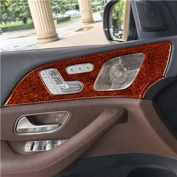 Mercedes Benz GLE W167 2019-2024 3D Inleg dashboard Interieurset