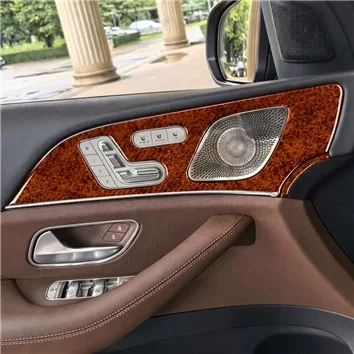 Mercedes Benz GLE W167 2019-2024 3D Inleg dashboard Interieurset