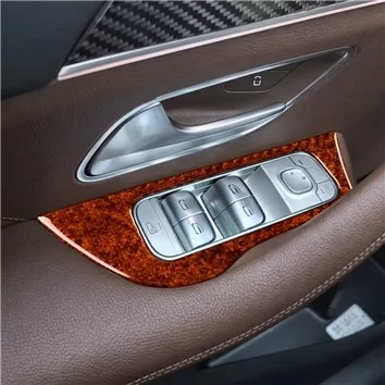 Mercedes Benz GLE W167 2019-2024 Mascherine sagomate per rivestimento cruscotti