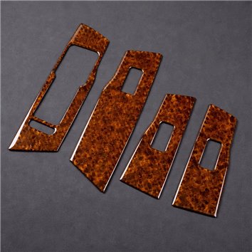 Volkswagen Polo VI 6R 2021–2025 Habillage Décoration de Tableau de Bord 10-Pièce