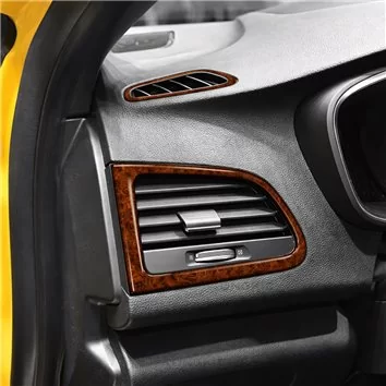 Renault Megane 4 BFB 3D 2016 Interior Dashboard Trim Kit Dash Trim Dekor 12-Parts Renault Megane 4 BFB 3D 2016 Interior Dashboard Trim Kit Dash Trim Dekor 12-Parts