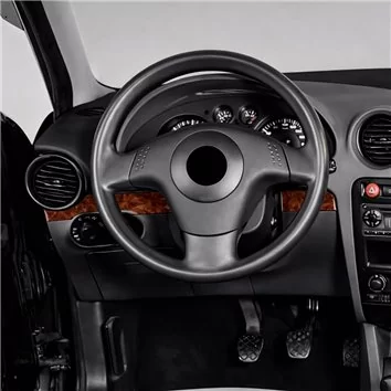 Seat Ibiza-Cordoba 04.02-12.07 Mittelkonsole Armaturendekor Cockpit Dekor 14-Teile Seat Ibiza-Cordoba 04.02-12.07 Mittelkonsole Armaturendekor Cockpit Dekor 14-Teile