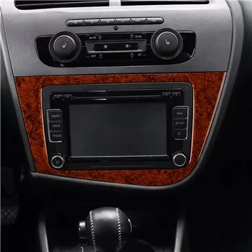 Seat Leon 01.2010 Habillage Décoration de Tableau de Bord 18-Pièce