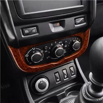 Dacia Duster 01.2013 Habillage Décoration de Tableau de Bord 13-Pièce