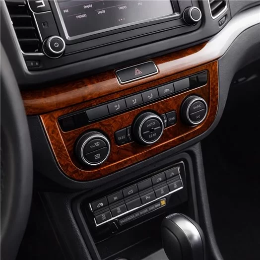 Volkswagen Sharan 2010-2023 Habillage Décoration de Tableau de Bord 4-Pièce Volkswagen Sharan 2010-2023 Habillage Décoration de Tableau de Bord 4-Pièce