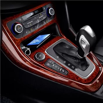 Ford Focus 2015-2017 3D Inleg dashboard Interieurset aansluitend en pasgemaakt op he 16-Teile
