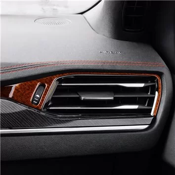 Ford Focus MK4 ST 2019-2025 Mittelkonsole Armaturendekor Cockpit Dekor 11-Teile Ford Focus MK4 ST 2019-2025 Mittelkonsole Armaturendekor Cockpit Dekor 11-Teile