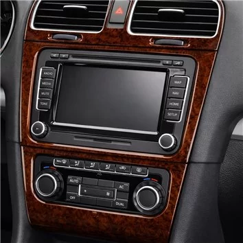 Volkswagen Golf VI 09.2008 Mittelkonsole Armaturendekor Cockpit Dekor 15-Teile