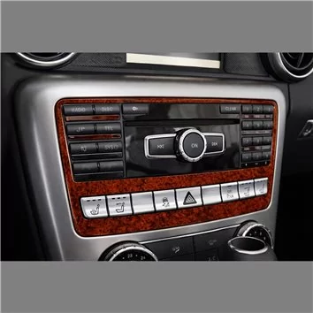 Mercedes SLK R172 2011-2016 Mascherine sagomate per rivestimento cruscotti Mercedes SLK R172 2011-2016 Mascherine sagomate per rivestimento cruscotti