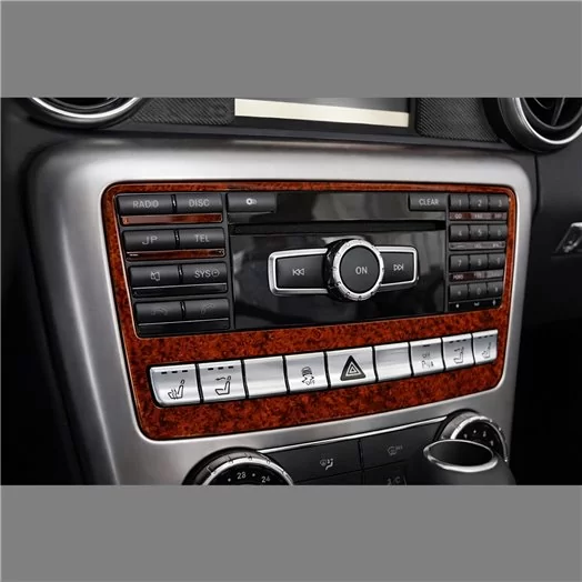 Mercedes SLK R172 2011-2016 3D Interior Dashboard Trim Kit Dash Trim Dekor Mercedes SLK R172 2011-2016 3D Interior Dashboard Trim Kit Dash Trim Dekor