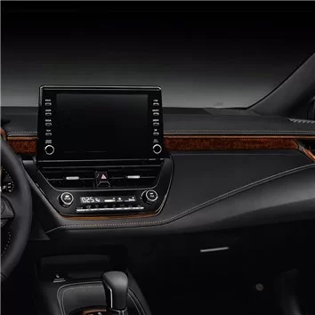 Toyota Corolla (Hatchback) 2019-2022 Mittelkonsole Armaturendekor WHZ Cockpit Dekor 19 Teilige