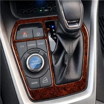 Toyota RAV4 2019-2022 Inleg dashboard Interieurset aansluitend en pasgemaakt 30 Delen