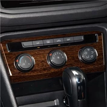 Volkswagen Tiguan 2018-2024 Habillage Décoration de Tableau de Bord 27-Pièce