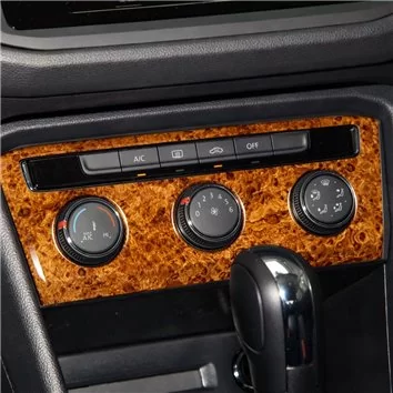 Volkswagen Tiguan 2018-2024 Habillage Décoration de Tableau de Bord 27-Pièce