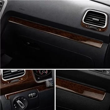 Volkswagen Scirocco 01.2013 Habillage Décoration de Tableau de Bord 16-Pièce