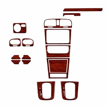 Volkswagen Golf VI 09.2008 3D Interior Dashboard Trim Kit Dash Trim Dekor 15-Parts Volkswagen Golf VI 09.2008 3D Interior Dashboard Trim Kit Dash Trim Dekor 15-Parts